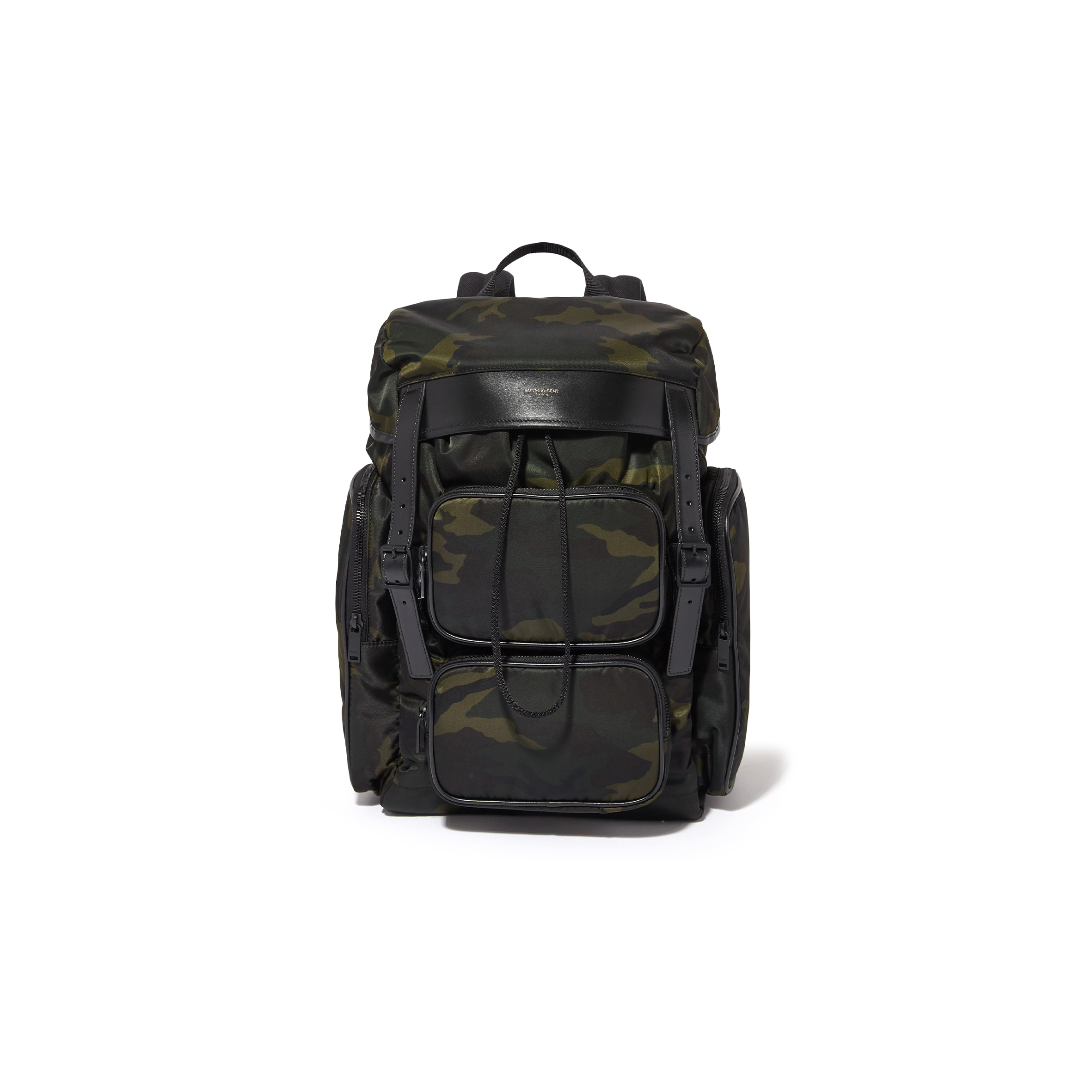 YSL CITY MULTI-POCKET BACKPACK IN SMOOTH LEATHER 215473399 (42*34*22cm)